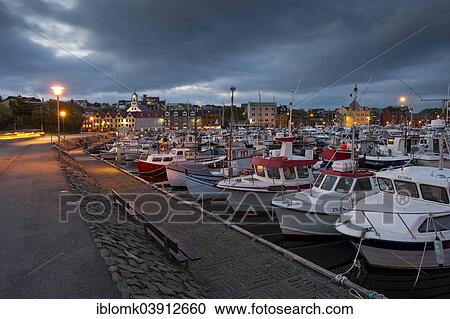 Stock Image - "Harbour, Torshavn, Streymoy, Faroe Islands, Denmark, Europe". Fotosearch