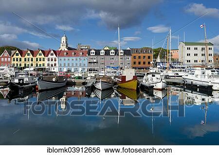 "Harbour, Torshavn, Streymoy, Faroe Islands, Denmark, Europe" View Large Photo Image Stock Photograph - "Harbour, Torshavn, Streymoy, Faroe Islands, Denmark, Europe". Fotosearch