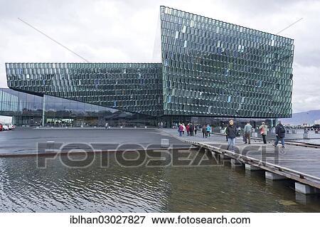 "Harpa Concert Hall, Reykjavik, Iceland, Europe" View Large Photo Image Stock Photo - "Harpa Concert Hall, Reykjavik, Iceland, Europe". Fotosearch