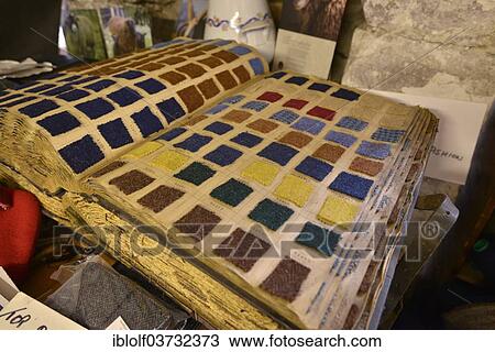 "Harris Tweed, very old order book with different Harris Tweed samples, and colour patterns with order numbers, Loom Centre, Stornoway, Isle of Lewis and Harris, Outer Hebrides, Scotland, United Kingdom, Europe" View Large Photo Image Stock Image - "Harris Tweed, very old order book with different Harris Tweed samples, and colour patterns with order numbers, Loom Centre, Stornoway, Isle of Lewis and Harris, Outer Hebrides, Scotland, United Kingdom, Europe". Fotosearch