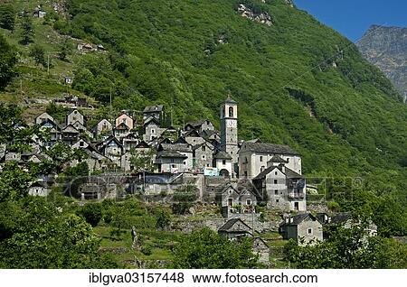 "Haufendorf Corippo, smallest municipality in Switzerland, Verzascatal, Corippo, Kanton Tessin, Switzerland, Europe" View Large Photo Image Stock Photo - "Haufendorf Corippo, smallest municipality in Switzerland, Verzascatal, Corippo, Kanton Tessin, Switzerland, Europe". Fotosearch