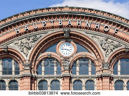 "Hauptbahnhof, Bremen Main Railway Station, station building, Bremen, Germany, Europe" View Large Photo Image Picture - "Hauptbahnhof, Bremen Main Railway Station, station building, Bremen, Germany, Europe". Fotosearch