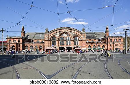 "Hauptbahnhof, Bremen Main Railway Station, station building, Bremen, Germany, Europe" View Large Photo Image Stock Image - "Hauptbahnhof, Bremen Main Railway Station, station building, Bremen, Germany, Europe". Fotosearch