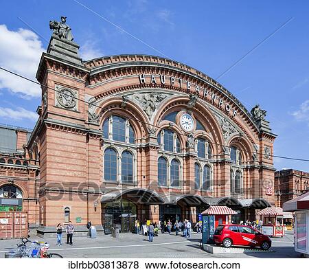 "Hauptbahnhof, Bremen Main Railway Station, station building, Bremen, Germany, Europe" View Large Photo Image Stock Photo - "Hauptbahnhof, Bremen Main Railway Station, station building, Bremen, Germany, Europe". Fotosearch