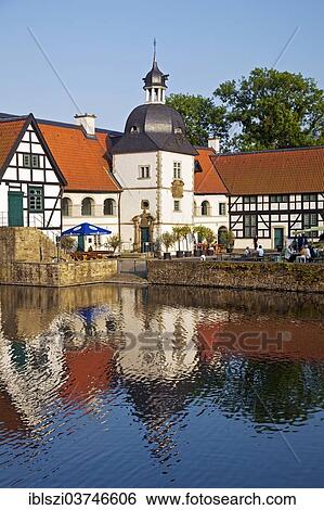 Haus Rodenberg Moated Castle Aplerbeck Dortmund North Rhine