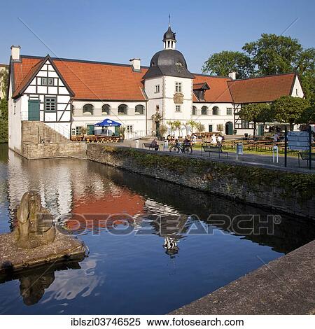 Haus Rodenberg Moated Castle Aplerbeck Dortmund North Rhine