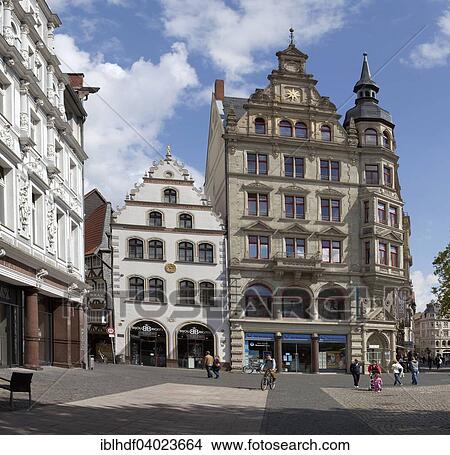 "Haus zur Rose House and Haus zum Goldenen Stern House on the Kohlmarkt square, Braunschweig, Lower Saxony, Germany, Europe" View Large Photo Image Picture - "Haus zur Rose House and Haus zum Goldenen Stern House on the Kohlmarkt square, Braunschweig, Lower Saxony, Germany, Europe". Fotosearch
