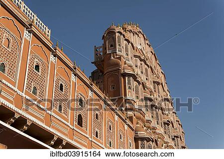 Picture - "Hawa Mahal Palace, Jaipur, Rajasthan, India, Asia". Fotosearch