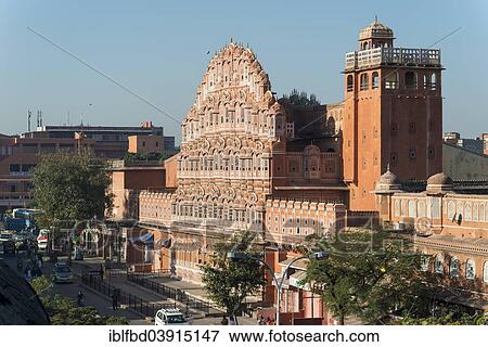 "Hawa Mahal Palace, Jaipur, Rajasthan, India, Asia" View Large Photo Image Stock Photo - "Hawa Mahal Palace, Jaipur, Rajasthan, India, Asia". Fotosearch