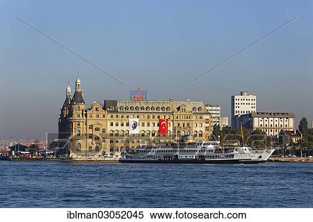 "Haydarpasa Train Station, Haydarpasa, Kadikoy, Istanbul, Asian side, Istanbul Province, Turkey, Asia" View Large Photo Image Stock Photography - "Haydarpasa Train Station, Haydarpasa, Kadikoy, Istanbul, Asian side, Istanbul Province, Turkey, Asia". Fotosearch