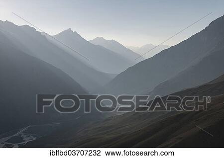 "Hazy mountain landscape, Spiti valley, near Dankhar, Himachal Pradesh, India, Asia" View Large Photo Image Stock Image - "Hazy mountain landscape, Spiti valley, near Dankhar, Himachal Pradesh, India, Asia". Fotosearch