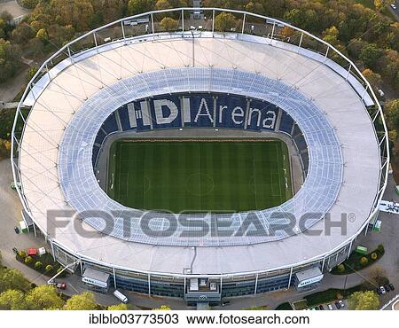 Stock Image - "HDI-Arena stadium of Bundesliga club Hannover 96, Hannover, Lower Saxony, Germany, Europe". Fotosearch