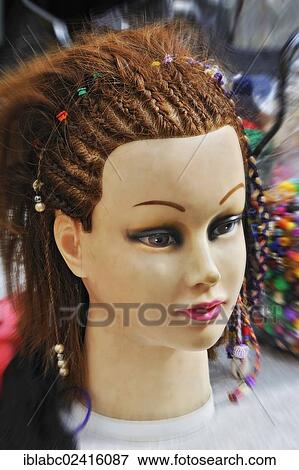 Head of a fashion doll with braids, Eichstaett, Bavaria, Germany, Europe View Large Photo Image Stock Photo - Head of a fashion doll with braids, Eichstaett, Bavaria, Germany, Europe. Fotosearch