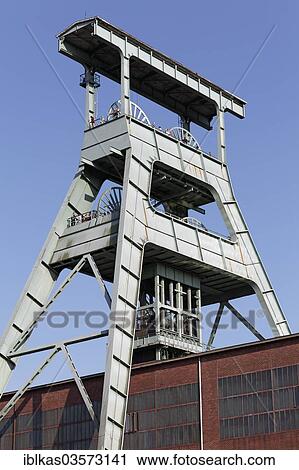 "Headframe above shaf No. 7, former Zeche Ewald, Ewald Colliery, Herten, Ruhr district, North Rhine-Westphalia, Germany, Europe" View Large Photo Image Stock Image - "Headframe above shaf No. 7, former Zeche Ewald, Ewald Colliery, Herten, Ruhr district, North Rhine-Westphalia, Germany, Europe". Fotosearch