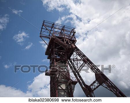 "Headframe, Phaenomania Erfahrungsfeld exhibiton, Essen, Ruhrgebiet area, North Rhine-Westphalia, Germany, Europe" View Large Photo Image Stock Photo - "Headframe, Phaenomania Erfahrungsfeld exhibiton, Essen, Ruhrgebiet area, North Rhine-Westphalia, Germany, Europe". Fotosearch