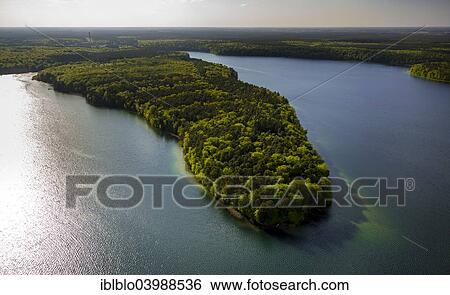 "Headland, peninsula, Grosser Stechlin Lake, Rheinsberg Lake Region, Stechlin, Mecklenburg Lake District, Brandenburg, Germany, Europe" View Large Photo Image Stock Photograph - "Headland, peninsula, Grosser Stechlin Lake, Rheinsberg Lake Region, Stechlin, Mecklenburg Lake District, Brandenburg, Germany, Europe". Fotosearch