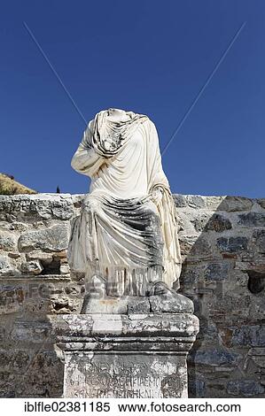 "Headless torso in Curetes Street, UNESCO World Heritage Site, Ephesus, Ephesos, Efes, Izmir, Turkish Aegean, western Turkey, Turkey, Asia" View Large Photo Image Stock Photography - "Headless torso in Curetes Street, UNESCO World Heritage Site, Ephesus, Ephesos, Efes, Izmir, Turkish Aegean, western Turkey, Turkey, Asia". Fotosearch