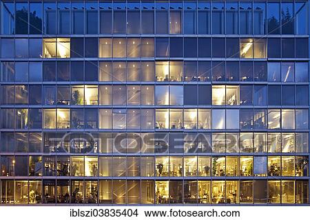 Picture - "Headquarters of Gelsenwasser AG, utilities company, Gelsenkirchen, Ruhr Area, North Rhine-Westphalia, Germany, Europe". Fotosearch