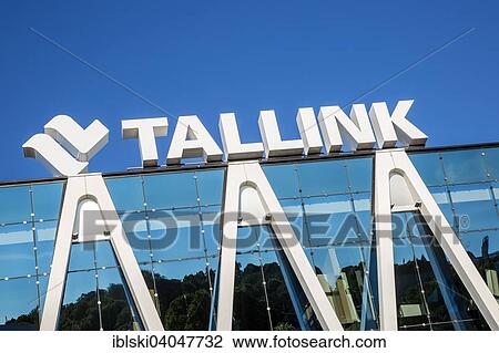 Stock Image - "Headquarters of the Estonian shipping company Tallink, Tallinn, Estonia, Europe". Fotosearch