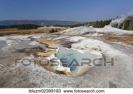 "Heart Spring, Upper Geyser Basin, Yellowstone National Park, Wyoming, USA" View Large Photo Image Stock Image - "Heart Spring, Upper Geyser Basin, Yellowstone National Park, Wyoming, USA". Fotosearch