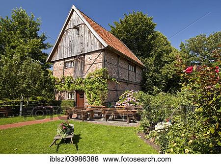 "Heimathues Kittken, Altenberge, Munsterland, North Rhine-Westphalia, Germany, Europe" View Large Photo Image Stock Photo - "Heimathues Kittken, Altenberge, Munsterland, North Rhine-Westphalia, Germany, Europe". Fotosearch