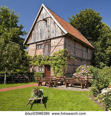 "Heimathues Kittken, Altenberge, Munsterland, North Rhine-Westphalia, Germany, Europe" View Large Photo Image Stock Photo - "Heimathues Kittken, Altenberge, Munsterland, North Rhine-Westphalia, Germany, Europe". Fotosearch
