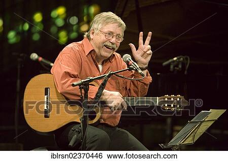 Stock Photograph - "Heinrich Heine evening with songwriter Wolf Biermann in the Paul Loebe Building of the Deutschen Bundestages, German Parliament, Berlin, Germany, Europe". Fotosearch