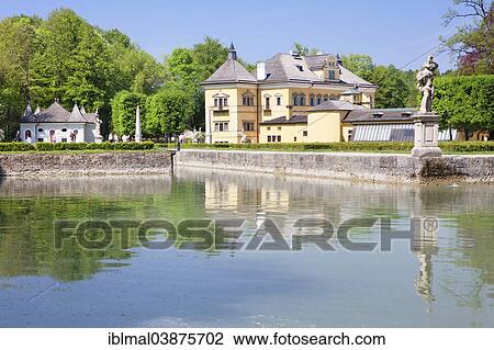 Stock Image - "Hellbrunn Palace, Salzburg, Salzburg State, Austria, Europe". Fotosearch