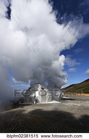 "Hellisheidikraftverk (Hellisheioikraftverk), thermal borehole power plant, Hellisheidi, Iceland, Europe" View Large Photo Image Stock Photography - "Hellisheidikraftverk (Hellisheioikraftverk), thermal borehole power plant, Hellisheidi, Iceland, Europe". Fotosearch