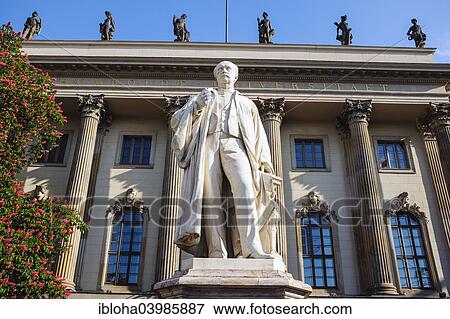 "Helmholtz statue in front of the Humboldt University, Berlin, Germany, Europe" View Large Photo Image Stock Photo - "Helmholtz statue in front of the Humboldt University, Berlin, Germany, Europe". Fotosearch