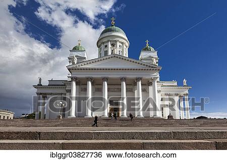 "Helsinki Cathedral, Senate Square, Kruununhaka, Helsinki, Finland, Europe" View Large Photo Image Stock Photograph - "Helsinki Cathedral, Senate Square, Kruununhaka, Helsinki, Finland, Europe". Fotosearch