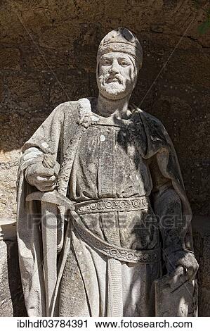 Stock Image - "Henry the Lion or Heinrich der Lowe, 1129 - 1195, Duke of Saxony, Marienburg Castle, Pattensen, Lower Saxony, Germany, Europe". Fotosearch