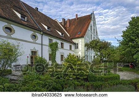 "Herb garden of the ZUK on Maierhof, Benedictine monastery Benediktbeuern, Benediktbeuern, Upper Bavaria, Bavaria, Germany, Europe" View Large Photo Image Stock Photography - "Herb garden of the ZUK on Maierhof, Benedictine monastery Benediktbeuern, Benediktbeuern, Upper Bavaria, Bavaria, Germany, Europe". Fotosearch
