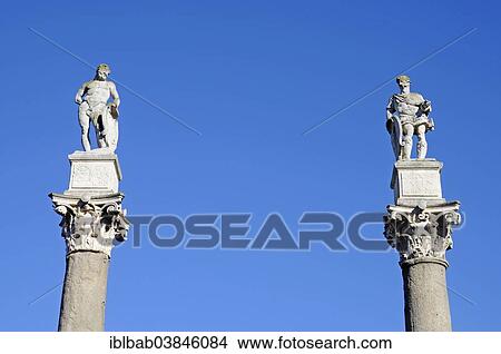 "Hercules columns, Seville, Andalusia, Spain, Europe" View Large Photo Image Picture - "Hercules columns, Seville, Andalusia, Spain, Europe". Fotosearch