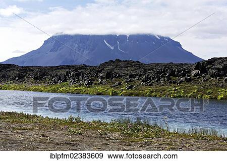 "Heroubreioarlindir river and Herdubreid mountain, highlands, Iceland, Europe" View Large Photo Image Stock Photo - "Heroubreioarlindir river and Herdubreid mountain, highlands, Iceland, Europe". Fotosearch