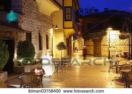 "Hesapci Sokak lane in the old town, Kaleici, Antalya, Antalya Province, Turkey, Asia" View Large Photo Image Stock Image - "Hesapci Sokak lane in the old town, Kaleici, Antalya, Antalya Province, Turkey, Asia". Fotosearch