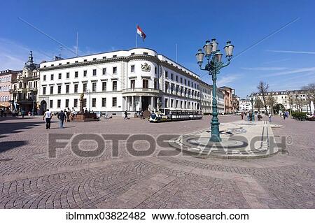"Hessian state parliament, Landtag, tourist train in front of building, Wiesbaden, Hesse, Germany, Europe" View Large Photo Image Stock Image - "Hessian state parliament, Landtag, tourist train in front of building, Wiesbaden, Hesse, Germany, Europe". Fotosearch
