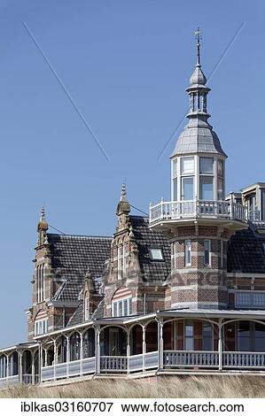"Het Badpaviljoen, historic bathing pavilion, today luxury apartments, Domburg, Zeeland province, The Netherlands, Europe" View Large Photo Image Stock Photo - "Het Badpaviljoen, historic bathing pavilion, today luxury apartments, Domburg, Zeeland province, The Netherlands, Europe". Fotosearch