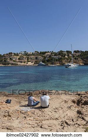 "Hidden beach of Portals Vells, Three Finger Bay, Cala Portals Vells, Cala Mago, Majorca, Balearic Islands, Spain, Europe" View Large Photo Image Stock Image - "Hidden beach of Portals Vells, Three Finger Bay, Cala Portals Vells, Cala Mago, Majorca, Balearic Islands, Spain, Europe". Fotosearch