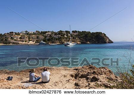 "Hidden beach of Portals Vells, Three Finger Bay, Cala Portals Vells, Cala Mago, Majorca, Balearic Islands, Spain, Europe" View Large Photo Image Stock Photograph - "Hidden beach of Portals Vells, Three Finger Bay, Cala Portals Vells, Cala Mago, Majorca, Balearic Islands, Spain, Europe". Fotosearch