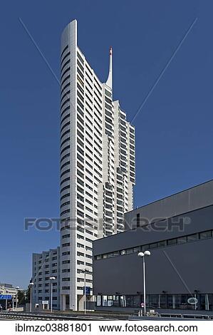 "High-rise building, """"Neue Donau"""", Donau City, Vienna, Vienna State, Austria, Europe" View Large Photo Image Stock Image - "High-rise building, """"Neue Donau"""", Donau City, Vienna, Vienna State, Austria, Europe". Fotosearch