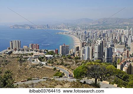 "High-rise buildings, coastline, Benidorm, Province of Alicante, Spain, Europe" View Large Photo Image Stock Photography - "High-rise buildings, coastline, Benidorm, Province of Alicante, Spain, Europe". Fotosearch