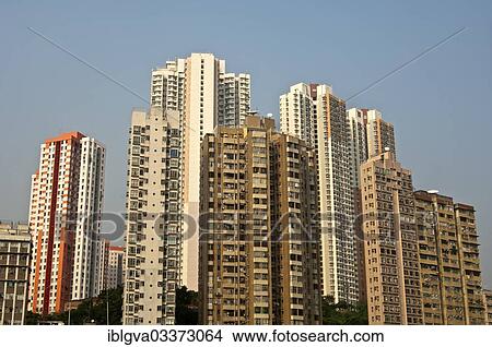 "High-rise buildings from different eras at Aberdeen Harbour, Aberdeen, Hong Kong, China, Asia" View Large Photo Image Picture - "High-rise buildings from different eras at Aberdeen Harbour, Aberdeen, Hong Kong, China, Asia". Fotosearch
