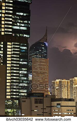 "High-rise buildings in front of storm clouds, Jakarta, Java, Indonesia, Asia" View Large Photo Image Stock Image - "High-rise buildings in front of storm clouds, Jakarta, Java, Indonesia, Asia". Fotosearch