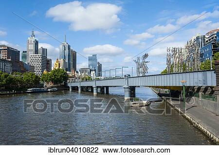 "High rise buildings on the Yarra river, Melbourne, Victoria" View Large Photo Image Stock Image - "High rise buildings on the Yarra river, Melbourne, Victoria". Fotosearch