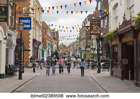 "High Street, Rochester, Kent, England, United Kingdom, Europe" View Large Photo Image Stock Photo - "High Street, Rochester, Kent, England, United Kingdom, Europe". Fotosearch