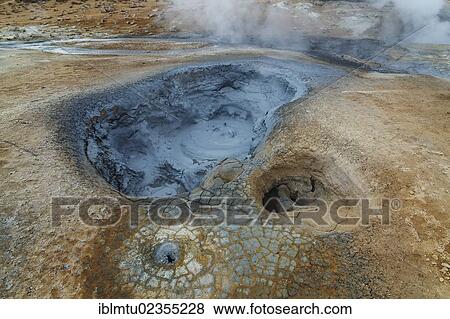 "High Temperature Region of Hveraroend, Namafjall, Northeast Iceland, Iceland, Europe" View Large Photo Image Stock Photo - "High Temperature Region of Hveraroend, Namafjall, Northeast Iceland, Iceland, Europe". Fotosearch
