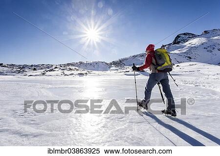 "Hiker at the Steinwandsee, ascent to the Penser Weisshorn, South Tyrol, Italy, Europe" View Large Photo Image Stock Photography - "Hiker at the Steinwandsee, ascent to the Penser Weisshorn, South Tyrol, Italy, Europe". Fotosearch
