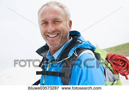 "Hiker, portrait, Neunerkopfle, Tannheim Valley, Tyrol, Austria, Europe" View Large Photo Image Stock Photo - "Hiker, portrait, Neunerkopfle, Tannheim Valley, Tyrol, Austria, Europe". Fotosearch