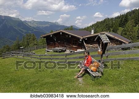 "Hikers at Koglalm, alp, Tyrol, Austria, Europe" View Large Photo Image Stock Photo - "Hikers at Koglalm, alp, Tyrol, Austria, Europe". Fotosearch